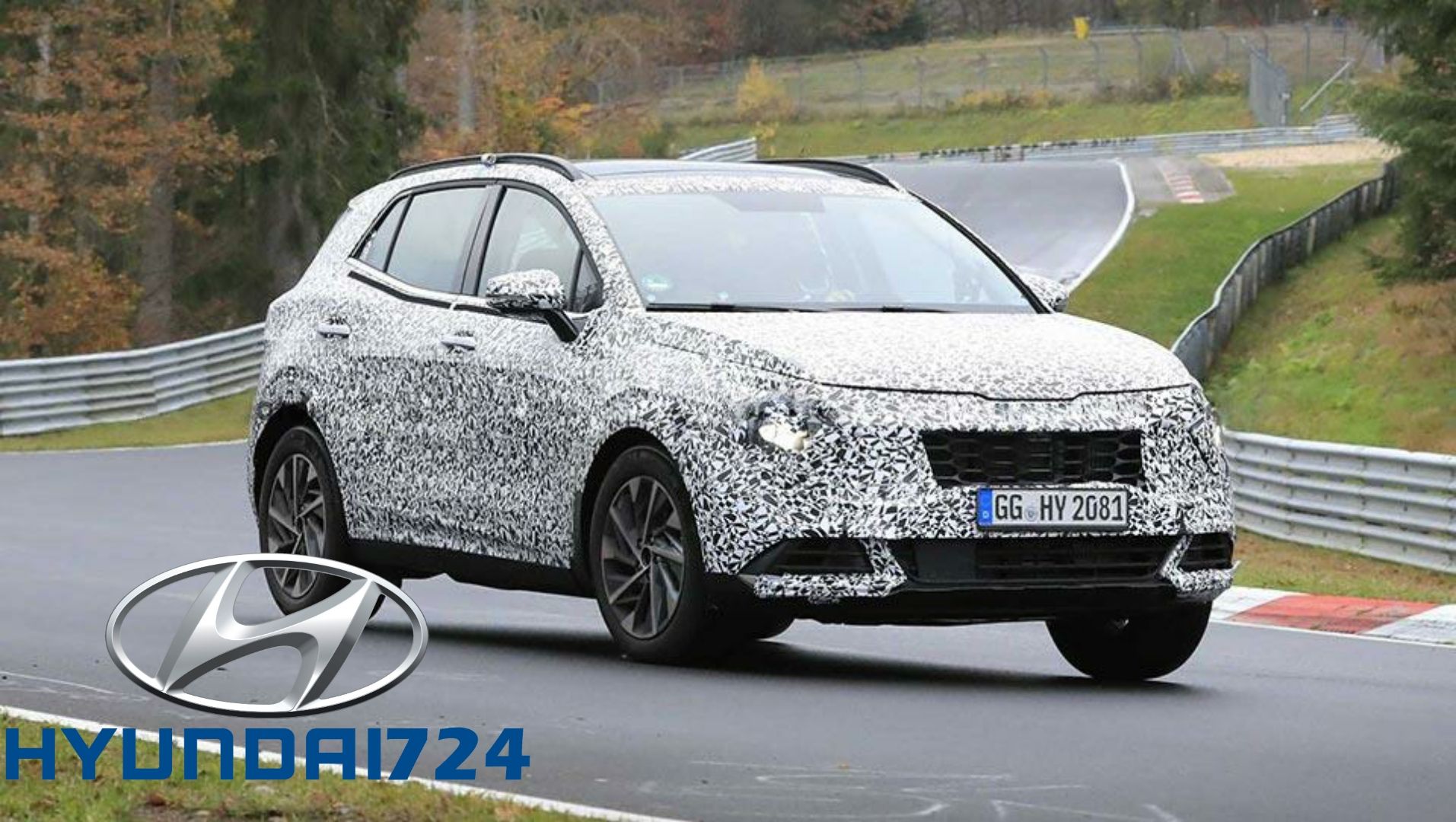مشاهده کیا اسپورتیج 2022 در نوربورگرینگ 1 Kia Sportage 2022 2 1